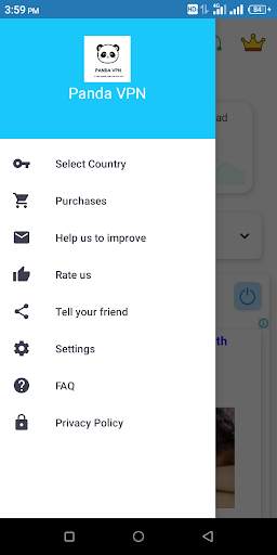 Panda VPN 4 تصوير الشاشة