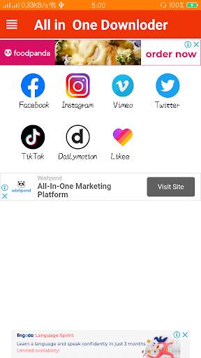 Prime Service  All in one downloader screenshot 1