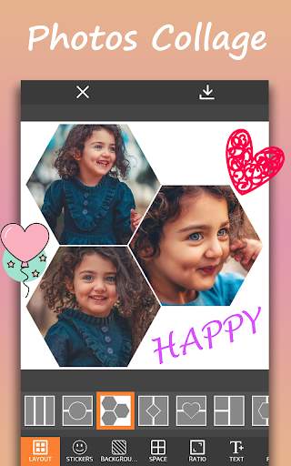 Pics Box : Snapics Photo Art, Collage and Editing screenshot 1