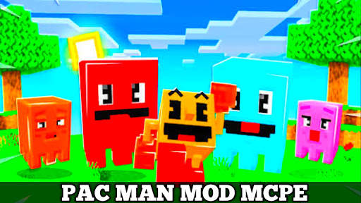 Pac Man Mod for Minecraft pe screenshot 1
