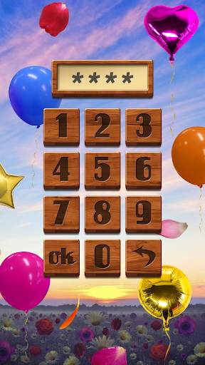 Balloons lock screen prank 8 تصوير الشاشة
