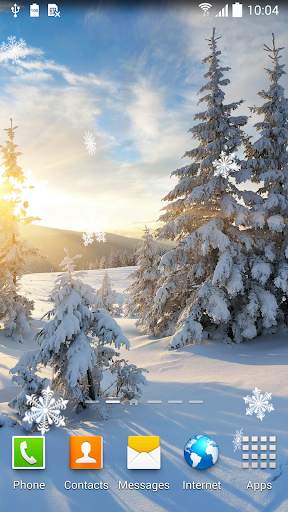 Winter Live Wallpaper screenshot 2