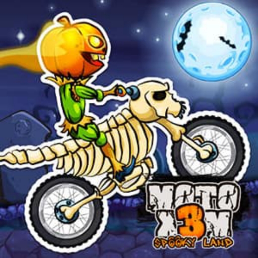 Moto X3M Spooky Land Game icon