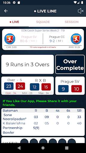 Cricket Hisab-Kitab (Live Line) screenshot 3