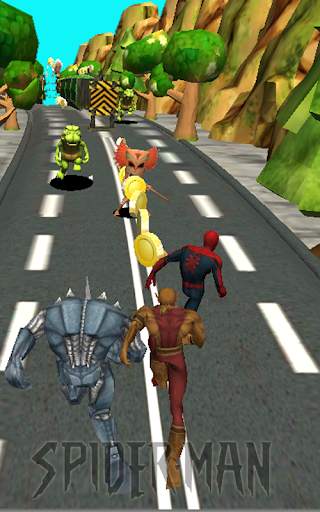 Spider Subway Run - Super Hero Dash скриншот 5