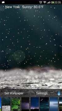 weather live wallpaper screenshot 1