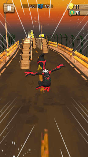 Cartoon Bird Runner: Circus स्क्रीनशॉट 3
