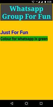 Whatsapp Group For (New World) screenshot 1