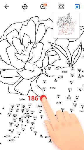 Dot to Dot to Coloring 1 تصوير الشاشة