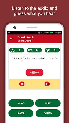 Speak Arabic : Learn Arabic Language Offline screenshot 4