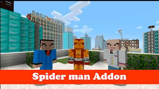 Spiderman Minecraft Games Mod screenshot 2