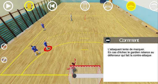 Handball 3D Tactic screenshot 4