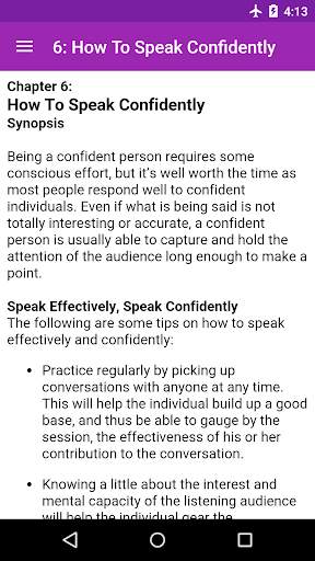 How to Gain Confidence screenshot 3