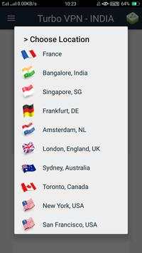 Turbo VPN - INDIA 🇮🇳 screenshot 3