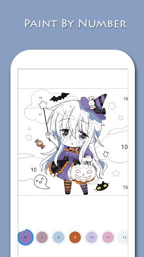 Anime - Paint by Numbers screenshot 1