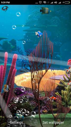 Magic Aquarium Live Wallpaper screenshot 1