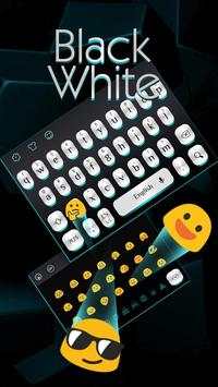 Black White Light Keyboard screenshot 2