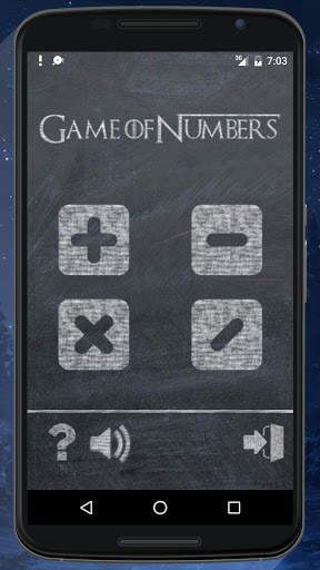 Game of Numbers - Free Math Brain Training Game screenshot 1