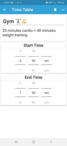 Time Table - Schedule & Plan Your Daily Routine screenshot 4