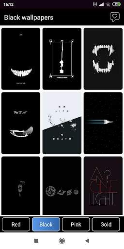 Colorful Wallpaper - Black, Red, Pink Wallpaper... screenshot 8
