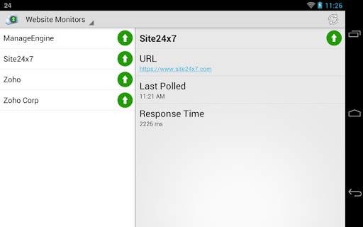 Site24x7 Mobile Network Poller screenshot 4