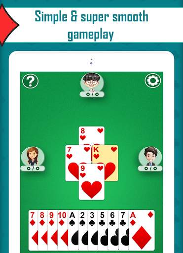 Hearts - Card Game Classic 10 تصوير الشاشة