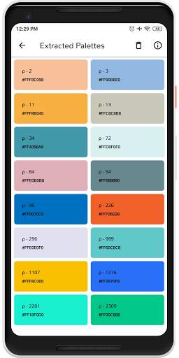 Material Design Color Palettes screenshot 8