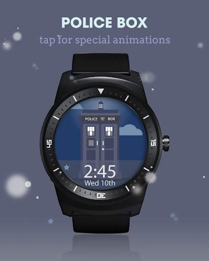 Time and Space Watch Face screenshot 2