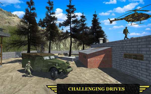Army Offroad Truck Driving Game screenshot 4
