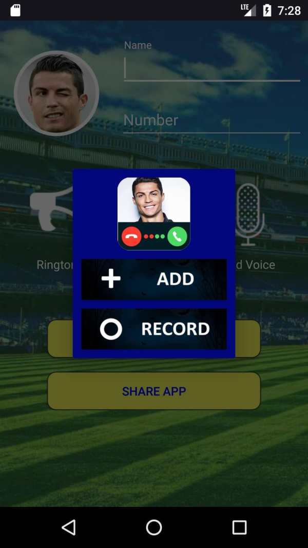 Call from Ronaldo Simulation screenshot 4