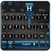 Black Blue Keyboard 10001004