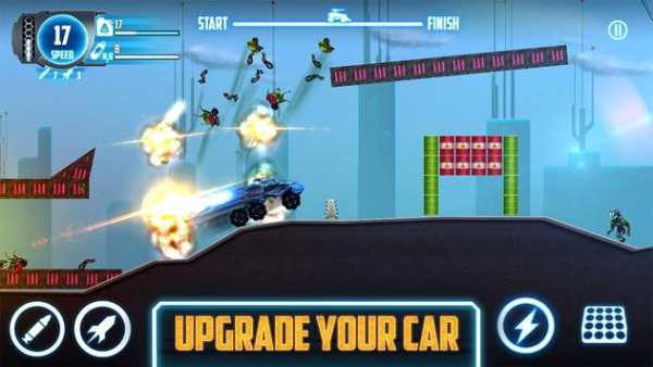 Hill Racing: Alien Derby screenshot 4