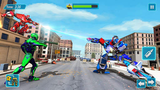 Superhero Robot Transform Game screenshot 2