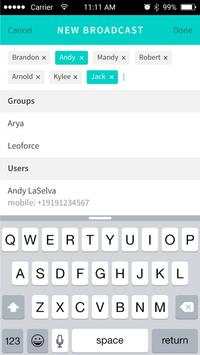 BUNI Messaging screenshot 2