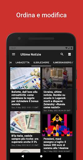 Ultime Notizie Quotidiane screenshot 4