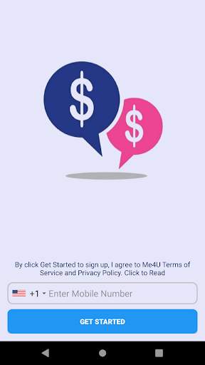 Me4U - Chat Shop Send and Receive Money instantly screenshot 1