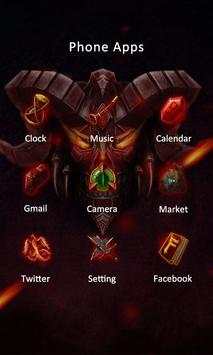 Devil Theme-ZERO Launcher screenshot 3