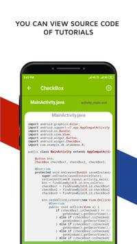 Android Tutorial: Source Code,Live Demo,Video,Quiz screenshot 4