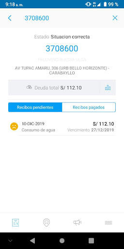 Sedapal Móvil 3 تصوير الشاشة