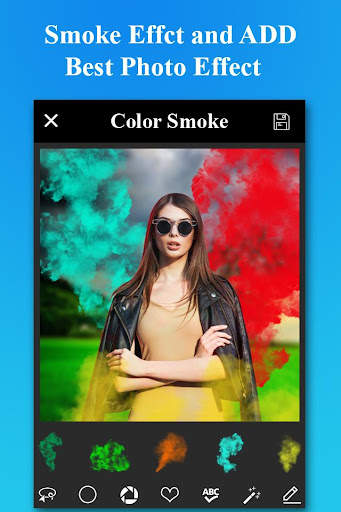 Smoke Effect PhotoFramePhotoeditor screenshot 2