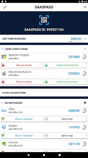 SAASPASS | autenticador 2FA screenshot 12