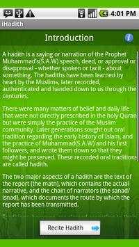 40 Hadith of Messenger S.A.W. screenshot 1
