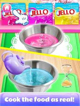 Rainbow Unicorn Cherry Blossom Jello - Girl Games screenshot 4