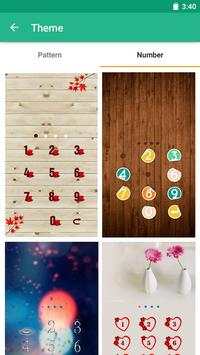 Green Applock Theme Maple Leaf screenshot 4