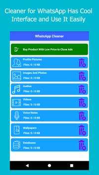 Cleaner for WhatsApp - Download Memory Cleaner screenshot 2