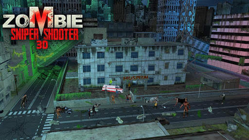 Zombie Sniper Shooting 3D screenshot 5