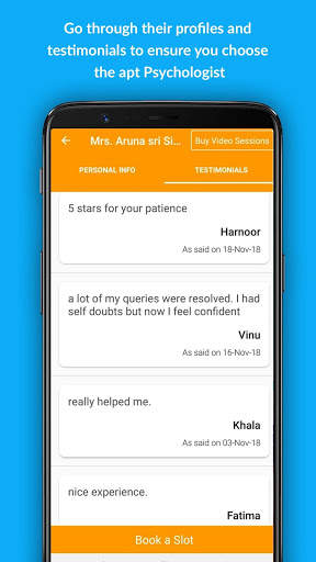 Wellness Hub: Video Counselling app for Depression screenshot 5