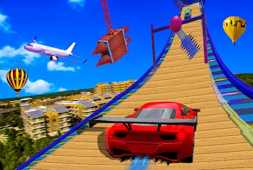 Ramp Car Stunts Race - Ultimate Racing Game скриншот 1
