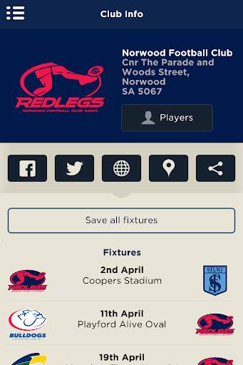 The Official Norwood FC App screenshot 4
