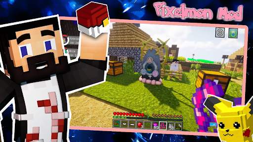 Mod Pixelmon for MCPE screenshot 1